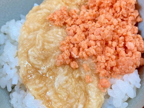 山芋・鮭フレークご飯